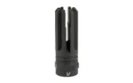 STRIKE VENOM FLASH HIDER 308 5/8X24, black upright view with four long prongs