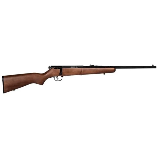 Savage Arms Mark I GY rifle, right-side view with brown hardwood stock and black barrel