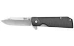 Cold Steel 1911 Folder with silver blade and textured black handle, right-side view