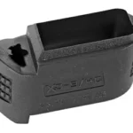 Springfield SPRGFLD MAG XTENSION XD9/40/357 black magazine extension, angled top view