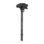 Springfield SPRGFLD LEVAR CHARGING HANDLE black charging handle, top view with long slender shaft