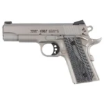 Colt Manufacturing Colt Lightweight Officer Single Action Handgun .45 Auto 7rd Magazine 4.25" Barrel G10 Grips