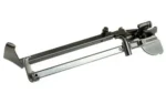 Springfield M1A M2 Bipod black and silver angled view with folded legs and mounting hardware