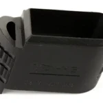 Springfield MAG XTENSION XDM45 BKSTRAP 1, black magazine extension in angled top view