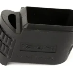 Springfield Mag Extension XDM9/40 Backstrap 2, black extension in angled top view