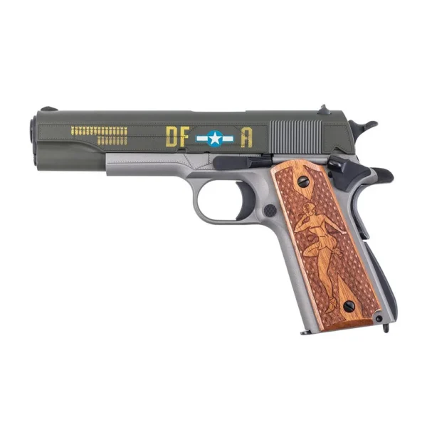 Kahr Arms Auto-Ordnance Limited Edition "Memphis Belle" 1911 Handgun .45 Auto 7rd Magazine(1) 5'' Barrel Custom Wood Grips