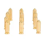 LBE AR15 Selector Detent 20PK, multiple brass-colored pointed detents arranged upright