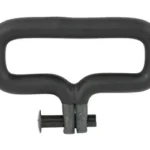 LBE AR Swivel Assembly black front view with rectangular loop and mounting pin