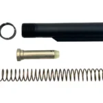LBE AR Buffer Tube Kit H2 Buffer black tube with spring, buffer and small parts