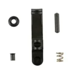 LBE AR EXTRACTOR KIT MIL SPEC, black extractor with pin, springs and inserts arranged separately