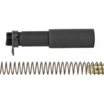 LBE AR PISTOL BUFFER TUBE KIT BLK, black tube with foam cover, spring and gold-tone buffer