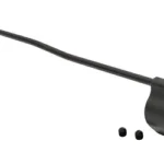 LBE LOW PRO GAS BLOCK W/CAR GAS TUBE, black block and curved tube with two pins