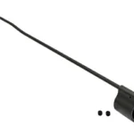 LBE LOW PRO GAS BLOCK W/RFL GAS TUBE, black block and long curved tube with two pins