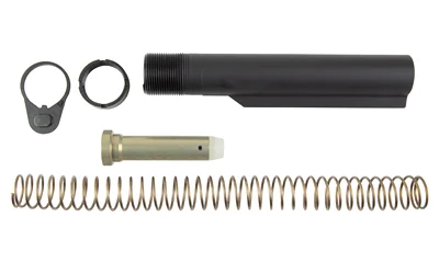 primary-10674 LBE 4 POSITION BUFFER TUBE KIT black tube, silver spring, buffer, end plate and locking ring