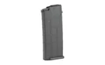 PROMAG SAIGA 308WIN 24RD BLK black curved magazine, three-quarter view