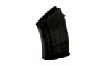 PROMAG AK-47 black short curved polymer magazine in angled side view