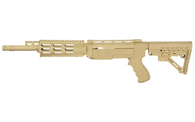 ProMag Industries ARCHANGEL 10/22 ARS RIFLE PKG TAN, right-side view with stock, grip and handguard