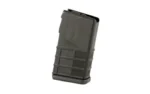 PROMAG FNH SCAR 17 black magazine, angled side view with textured lower body