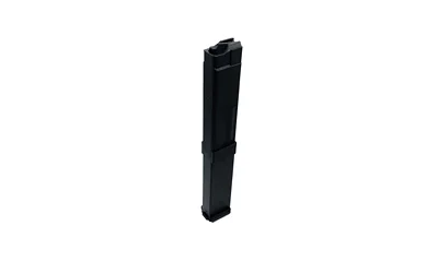 ProMag MPA 30 Defense magazine, black angled side view with narrow rectangular body