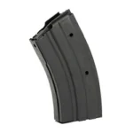 PROMAG RUGER MINI 30 black curved magazine, three-quarter view
