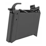 PROMAG AR15 9MM MAG QUICK CHNG ADPTR, black three-quarter view with magazine well and top hardware