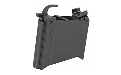 primary-10892 PROMAG AR15 9MM MAG QUICK CHNG ADPTR, black three-quarter view with magazine well and top hardware