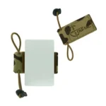 Cole-TAC COLETAC CHEAT SHEET V2 MULTICAM camouflage holder with white card and tethered tag