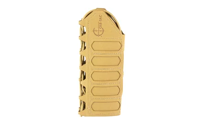 Cole-TAC Handguard Wrap Slots CB, tan front view with padded panels and slotted edges