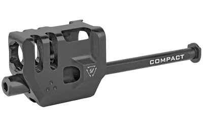 primary-10993 STRIKE MASS DRV COMP FOR GLOCK 19/G3, black compensator assembly in side view