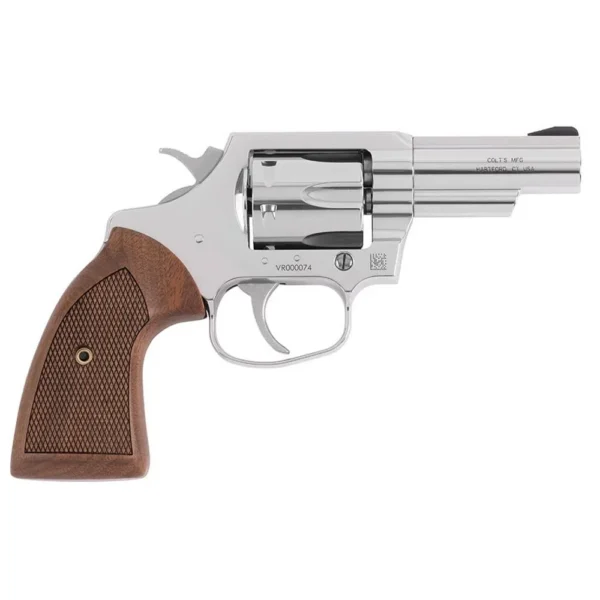Colt Manufacturing Colt Viper Handgun .357 Magnum 6rd Capacity 3" Barrel Stainless Steel Walnut Grips