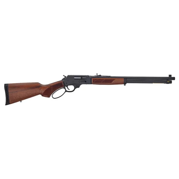 HENRY H10 PROVIDER lever-action rifle with blued barrel and brown wood stock, right-side view