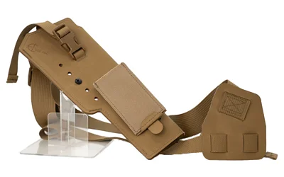 Cole-TAC COLETAC VARMINT WRANGLER XL RH CB, tan right-side view with padded panels and straps
