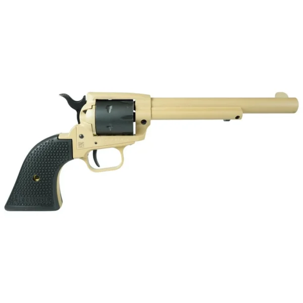 Taurus International - Heritage Heritage Rough Rider Steel Frame Sabre Sand Cerakote Handgun .22 LR 6rd Capacity 6.5" Barrel