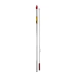 PRO-SHOT 1 PC CLNG ROD 32 .17CAL white cleaning rod with red caps, upright view