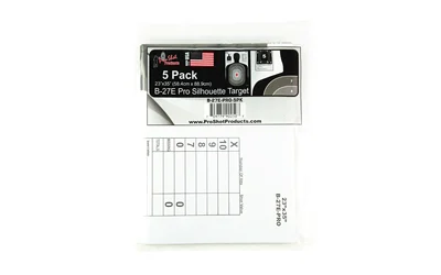 Pro-Shot Products PROSHOT 23"X35" B27 SILH 5PK