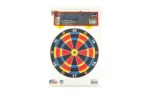 Pro-Shot Products PROSHOT GS DARTS 12X18 TP 8PK, packaged multicolor dartboard target in front view