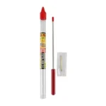 PRO-SHOT 1 PC CLNG Rod 8in 22CAL & Up, slim rod with red handle, red tip and clear tube