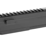 BLACK RAIN UPPER RECEIVER 223REM BLK, angled right-side view with top rail and threaded front