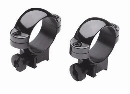 Burris Company Inc. Burris Deluxe Solid Steel .22 Rings 1" Medium 0.80 Actual Height - Matte