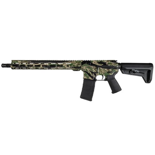 Shark Coast Tactical "Tiger Stripe" Rifle 5.56mm 30rd Magazine 16" Barrel 15" M-LOK Handguard