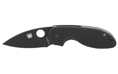 SPYDERCO EFFICIENT G-10 BLACK PLAINE