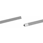 SPYDERCO TRI-ANGLE STONES DIAMOND two gray triangular sharpening rods