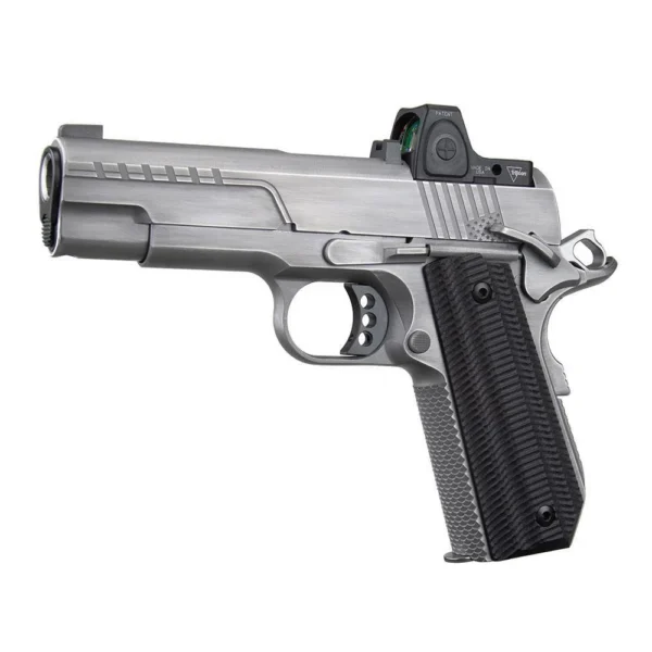 Ed Brown Products Inc. Ed Brown FX2 Compact Stainless Bobtail Handgun .45 Auto 7rd Magazine 4.25" Barrel American Flag