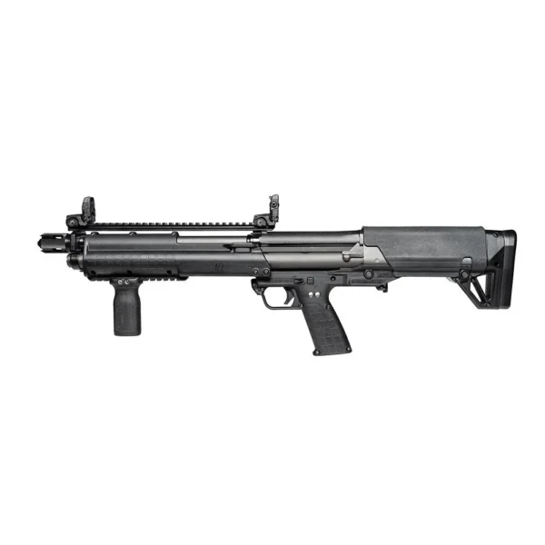 Kel-Tec KSG Shotgun Defender 12 ga 3" Chamber 14rd(7+7) Capacity 18.5" Barrel Black Magpul Flip Up Sights/Carlson Compensator