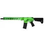 Shark Coast Tactical "Anime- Green" Rifle 5.56mm 10rd Magazine 16" Barrel 15" M-LOK Handguard California Compliant