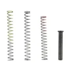TRUE PREC RECOIL KIT FOR G43/X/48, three silver springs and black guide rod laid out