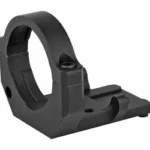 TRIJICON RMR MNT FOR 4X ACOG MATTE black ring mount, angled right-side view