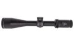 TRIJICON CREDO HX 4-16X50 SFP R/G/G black scope, left-side view with adjustment turrets