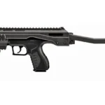 Umarex UMX Tac Rifle/Pistol Conv, black conversion kit in left-side view with folding stock