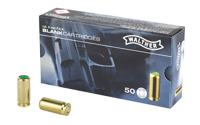 Umarex UMX WALTHER 9MM PAK BLANKS 50/BX